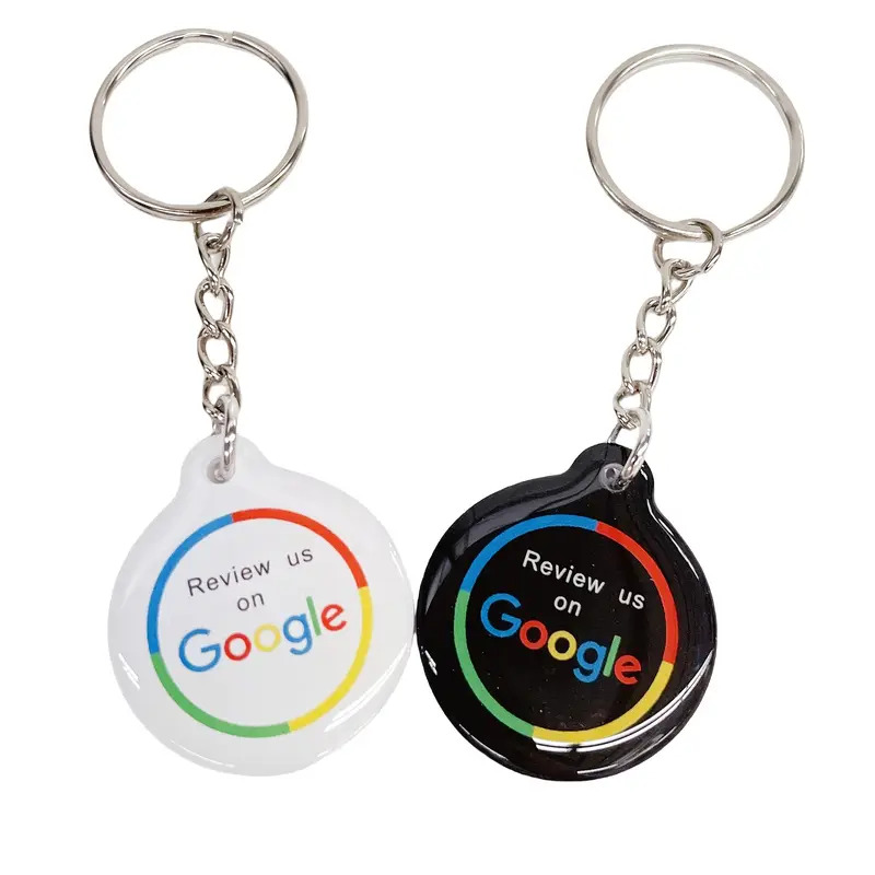 Mbajtëse Çelësash Google Review - NFC keychain